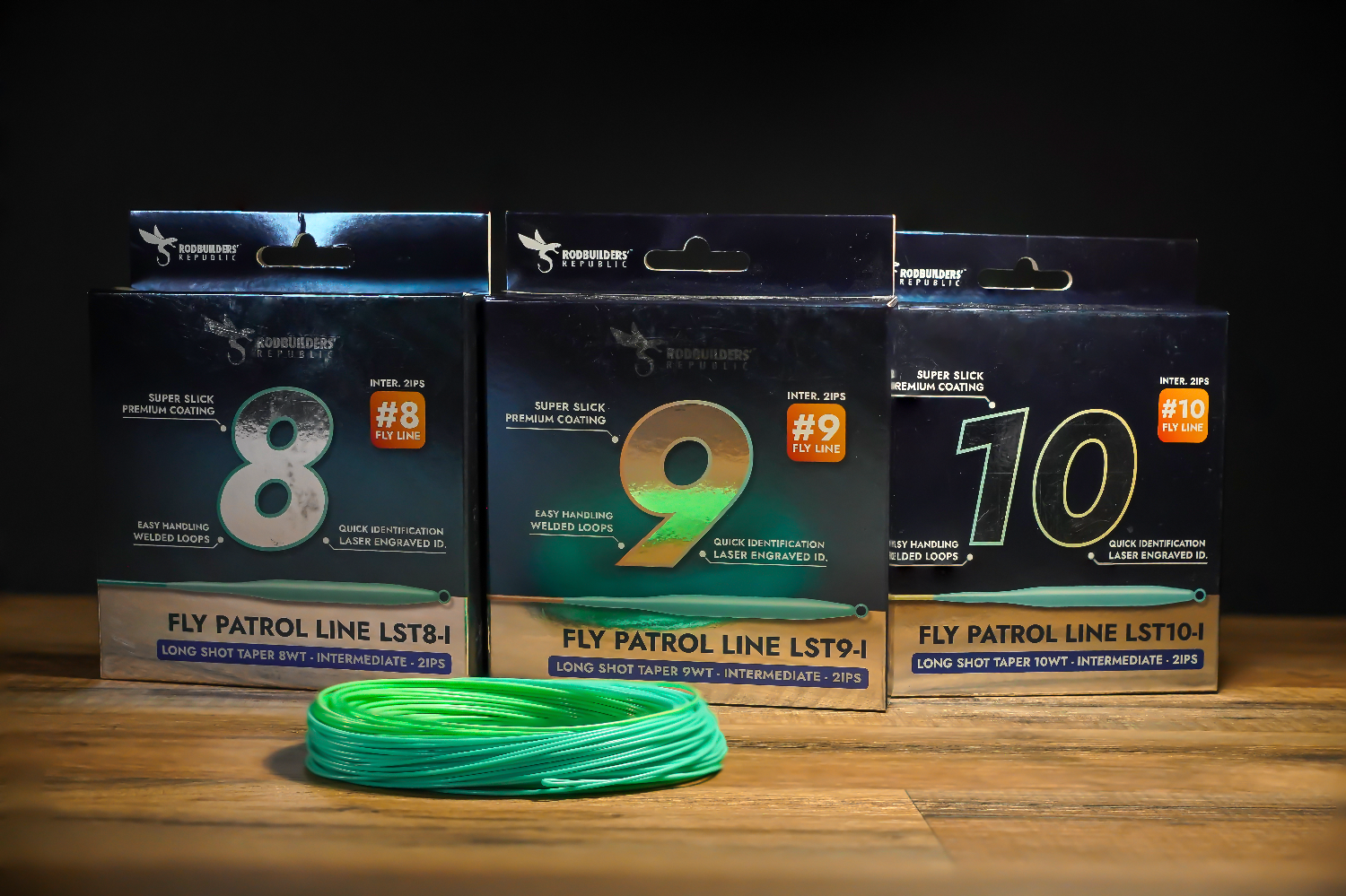 Soies Fly Patrol Lines Long Shot Taper #8-9-10