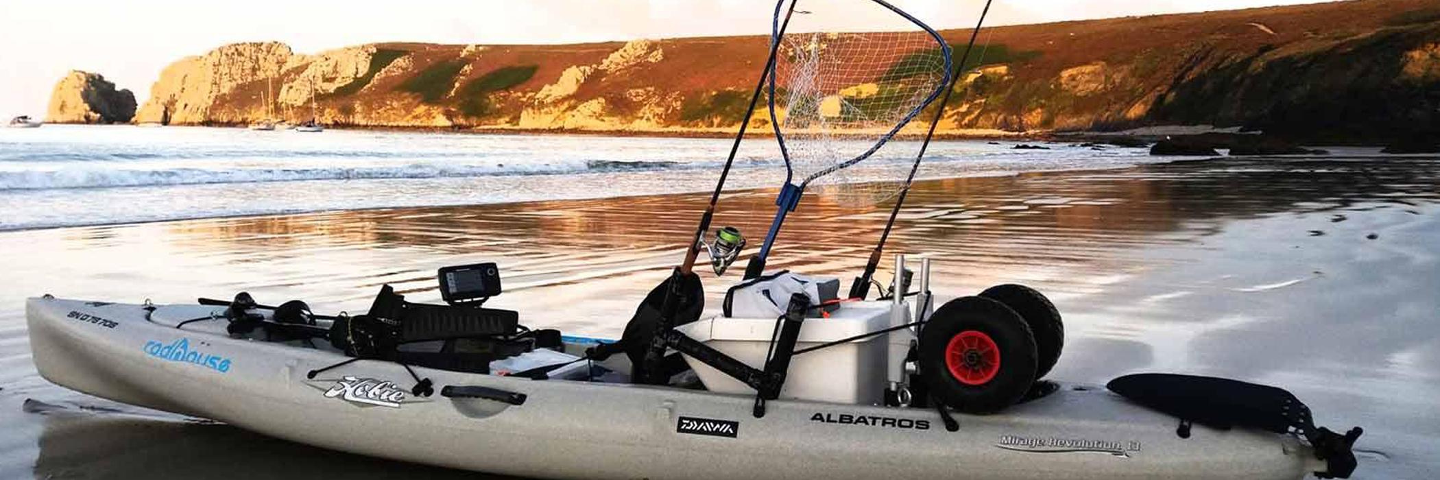 La pêche du bar en kayak