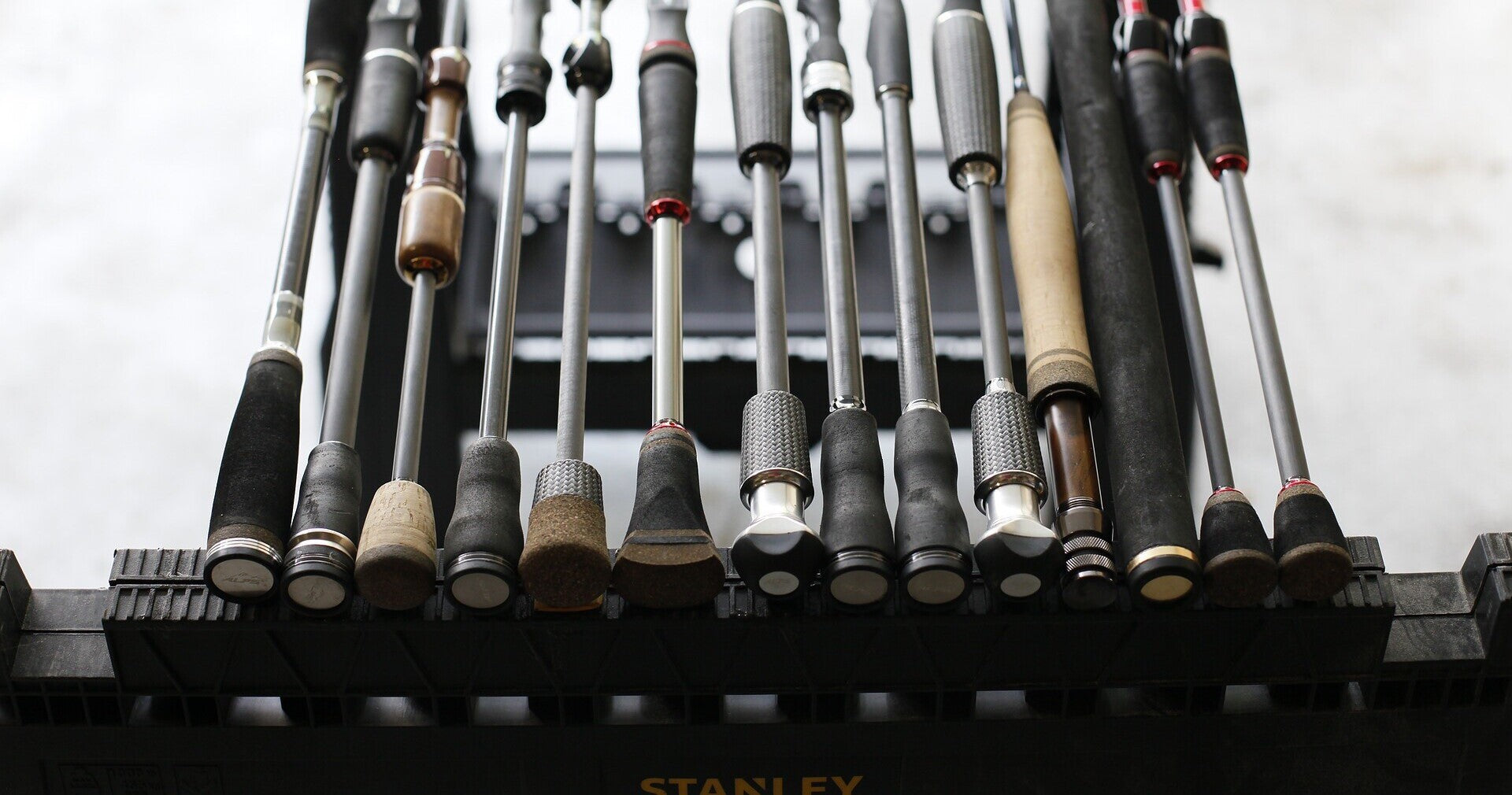 Le talon de votre canne à pêche à la loupe !