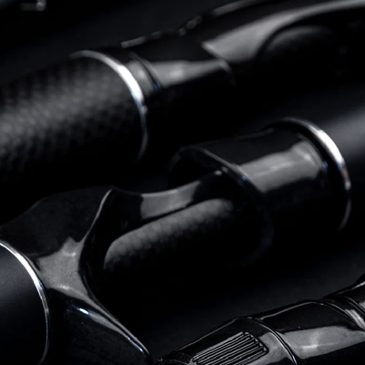 American Tackle: Ringe, Rollenhalter und Griffe