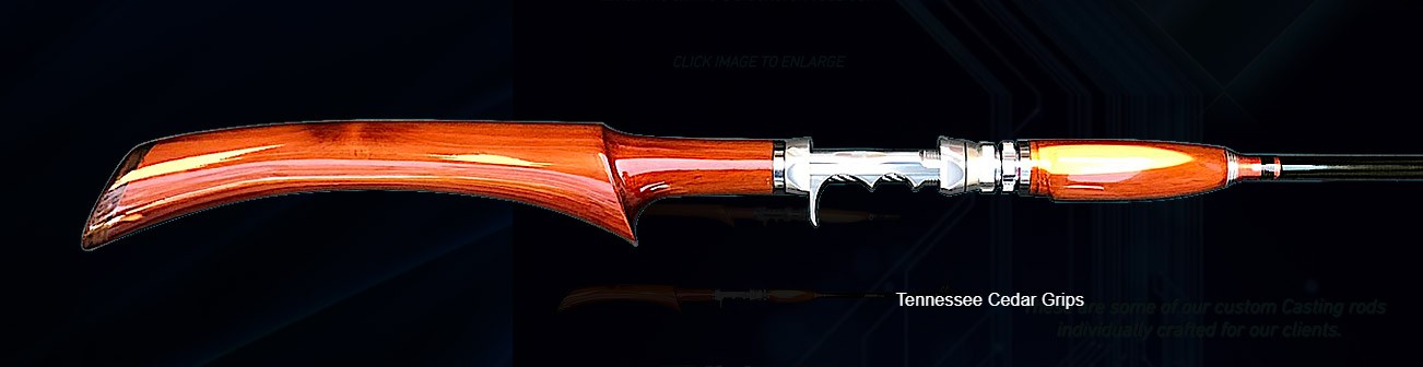 Grip casting Tennessee red cedar