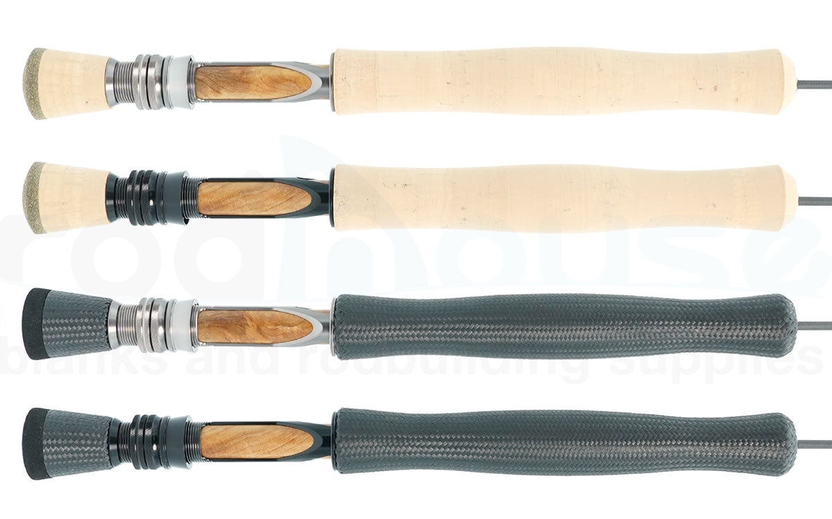 cork fly reel seats Kit Full Wells Fly Wood Reel Seat