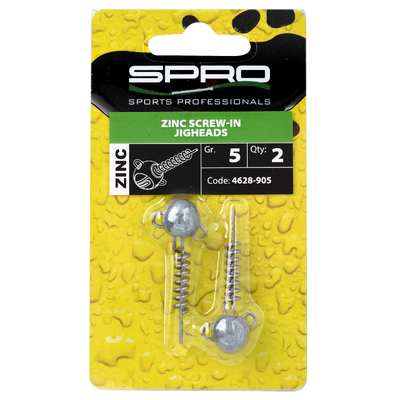 Zinc Screw in Jigheads