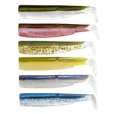 Leurres souples Fiiish Black Minnow 90 par 3