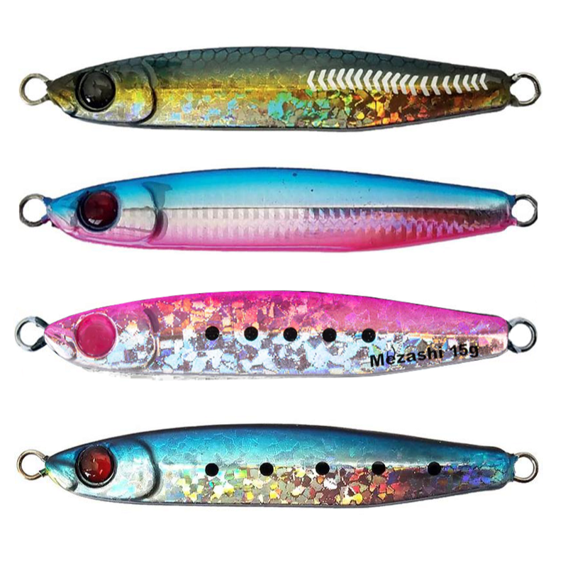 Mustad Moon Riser Jig 120g - Pink Sardine Color For Heavy Duty Saltwater Fishing