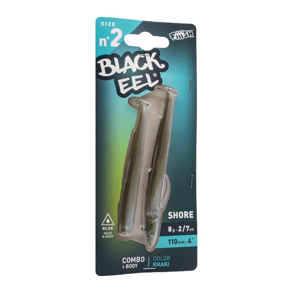 Combo Black Eel 110 Shallow 4g