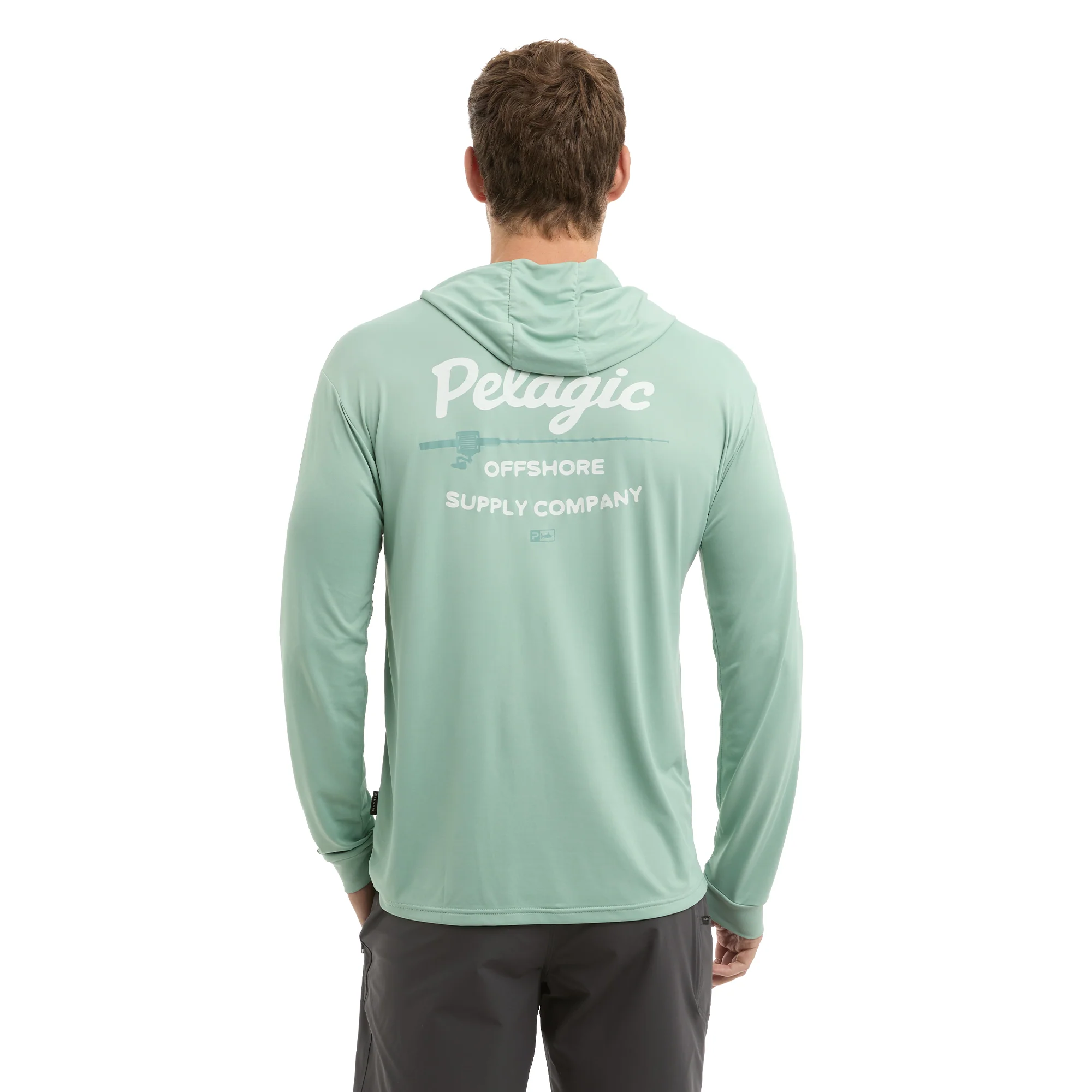Pelagic Aquatek Hooded Rodney UV-Angelshirt mit Kapuze UPF 50+