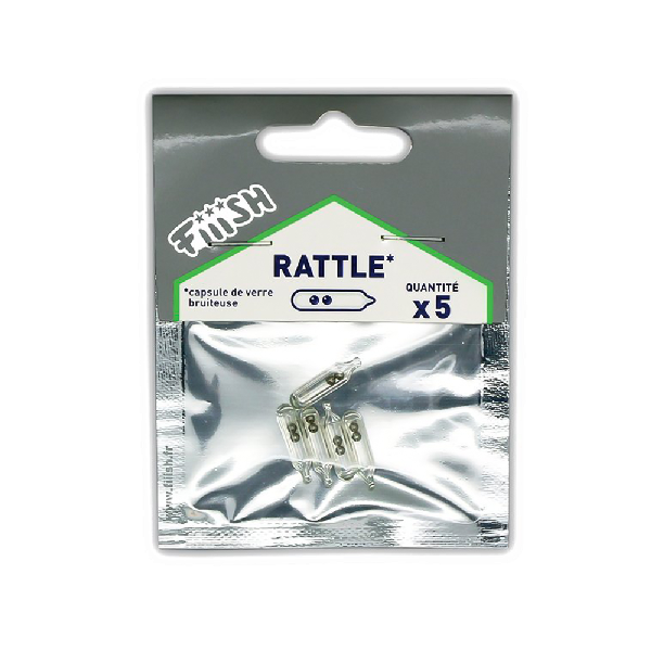 Rattles Capsules de verre bruiteuses FIIISH