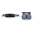 Baudrier Black Magic Twin Pin