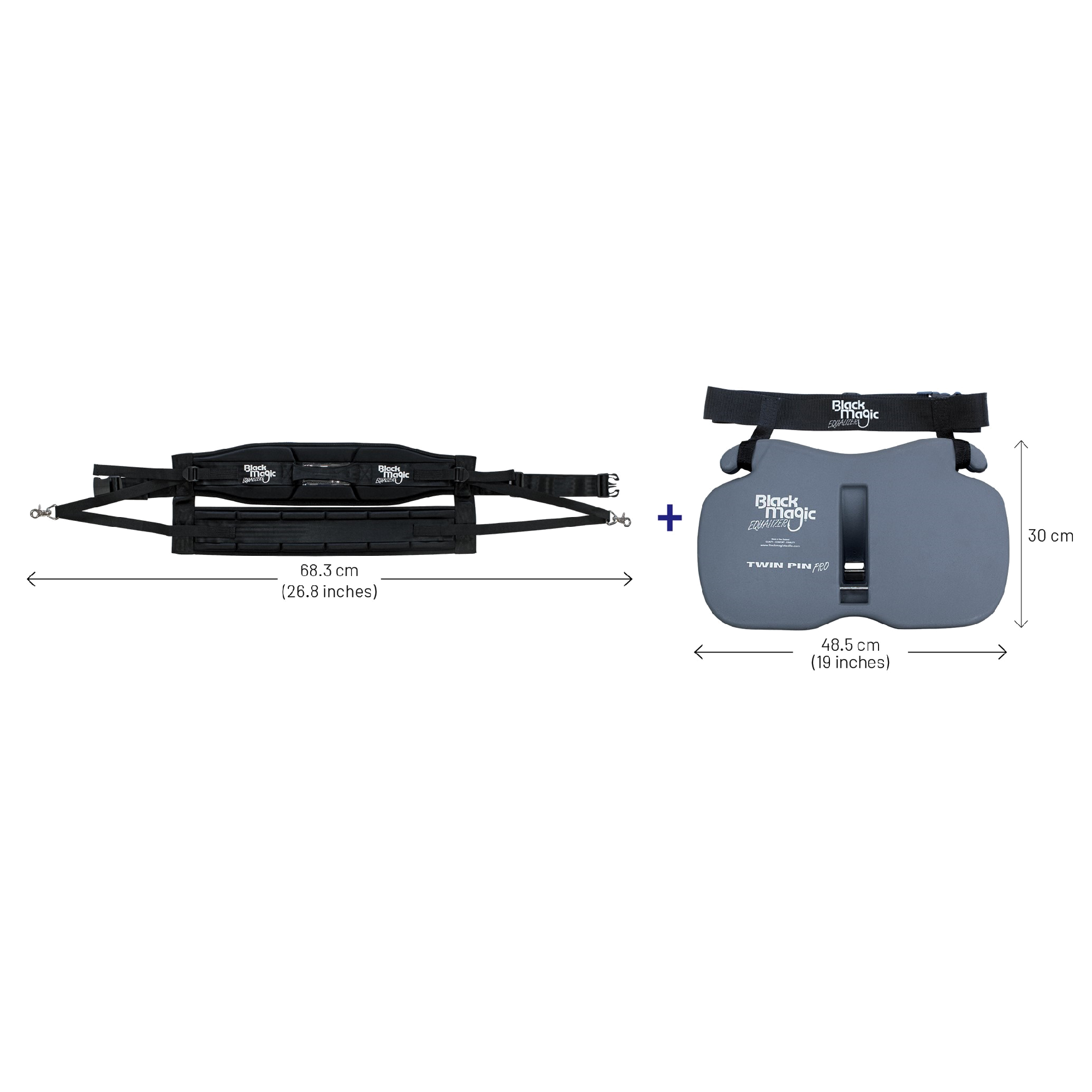 Baudrier Black Magic Twin Pin