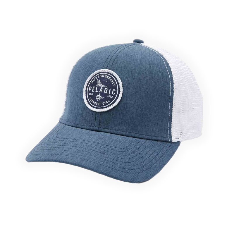 Pelagic Low Pro Trucker Chester Angelkappe mit niedrigem Profil