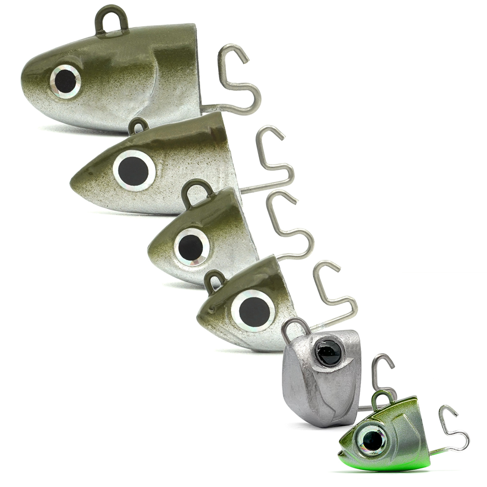 Tête plombée Black Minnow 90