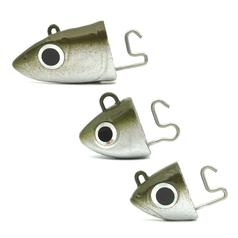 Tête plombée Black Minnow 105