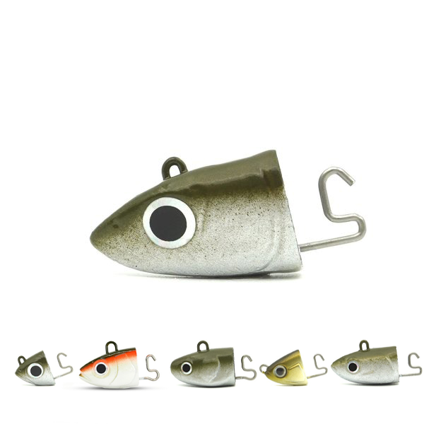 Tête plombée Black Minnow 200