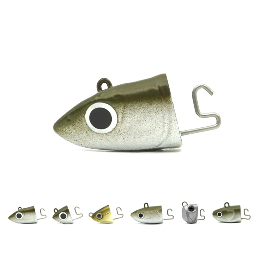 Tête plombée Black Minnow 120