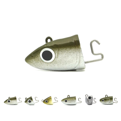 Tête plombée Black Minnow 120