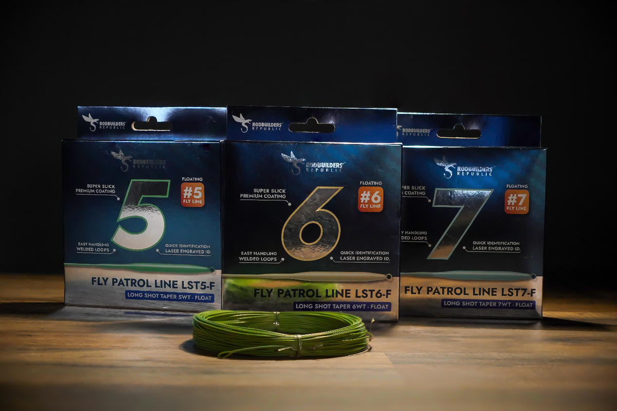 Soies Fly Patrol Lines Long Shot Taper #5-6-7