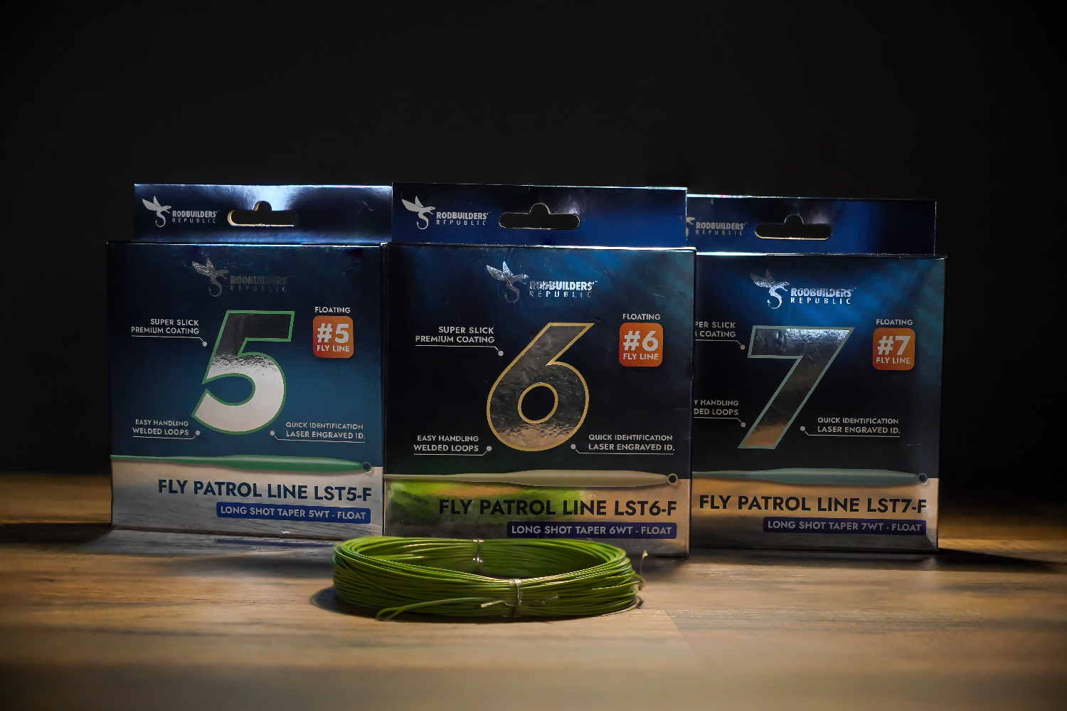 Soies Fly Patrol Lines Long Shot Taper #5-6-7