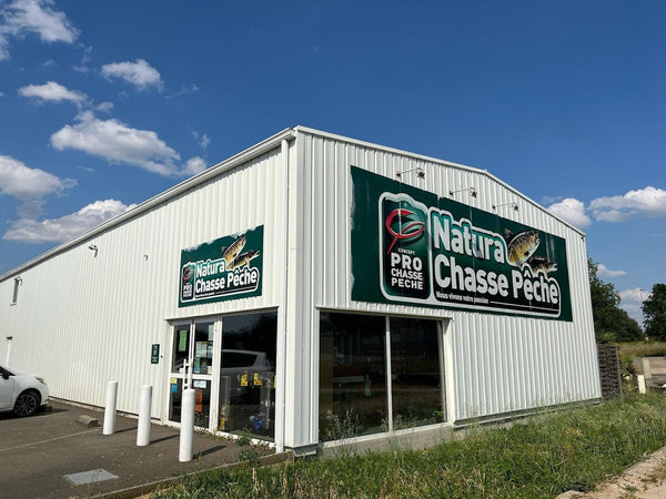 Façade du magasin Natura Chasse Pêche à Bessines