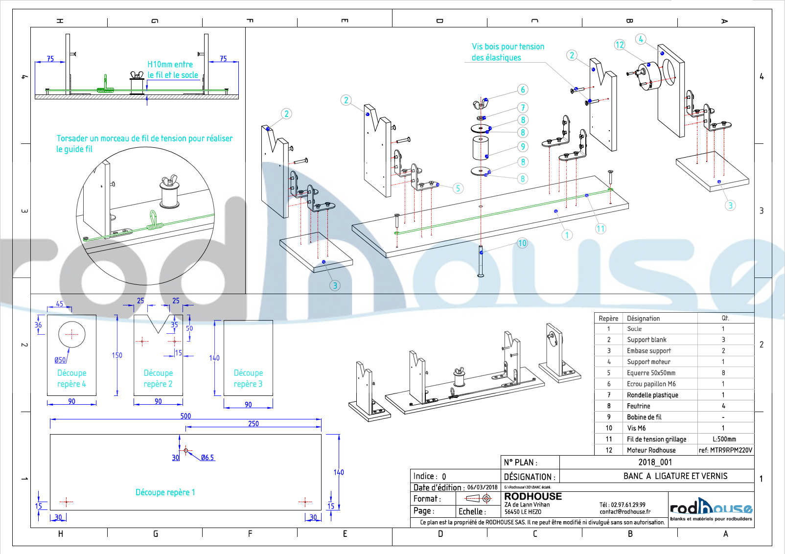 Build your own Wrapping bench