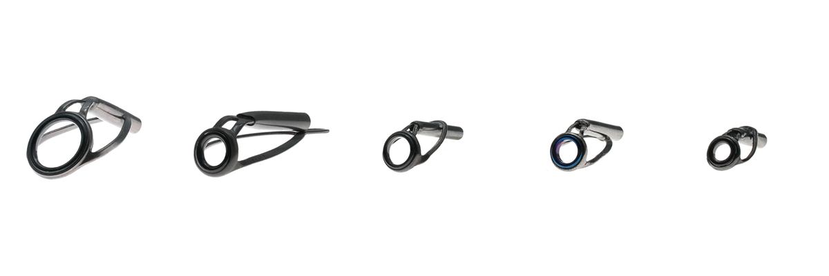 Spinning/casting tip top guides