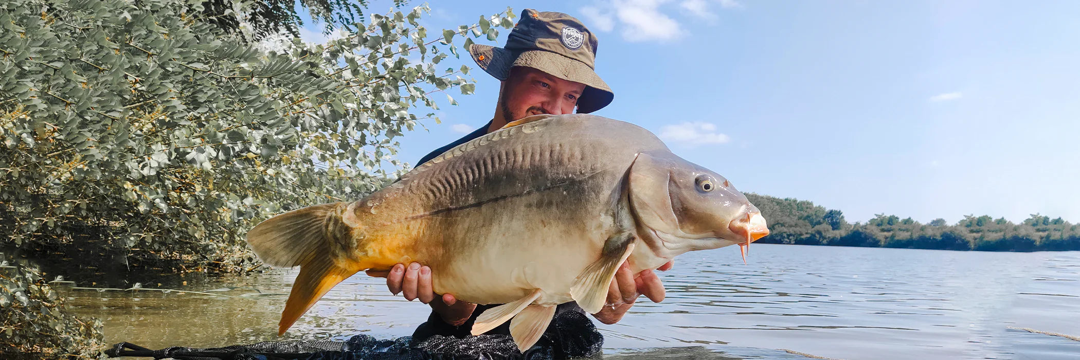 Cannes à pêche pour la Carpe