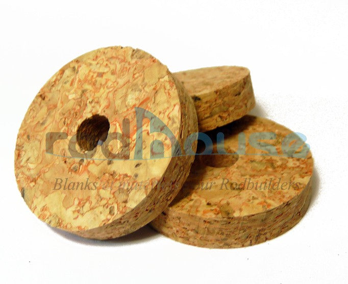 Cork Disc Red 6.35 mm