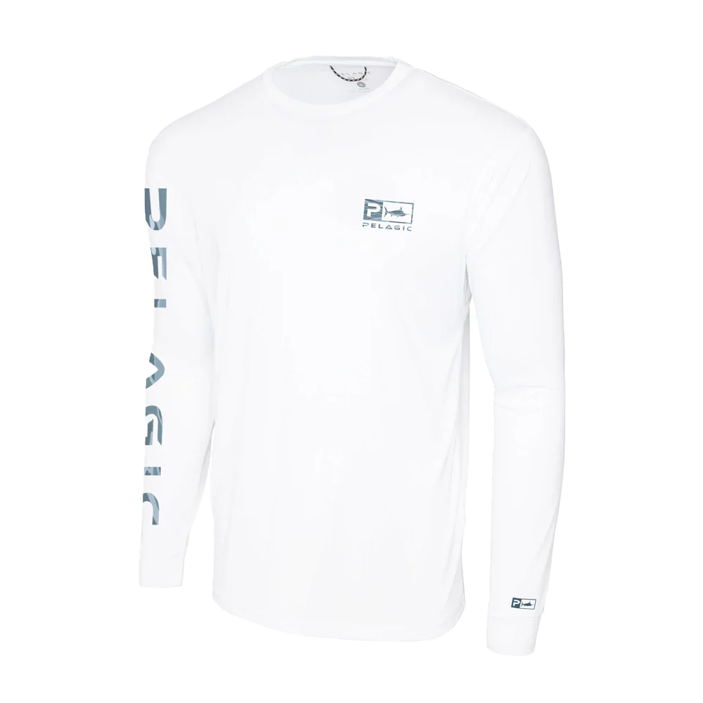 Maillot anti-UV Pelagic Aquatek Wahoo Icon UPF 50+