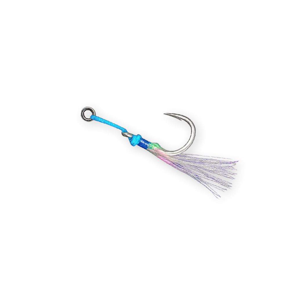 Assist Hook Mustad Ocean Crystal Jigging