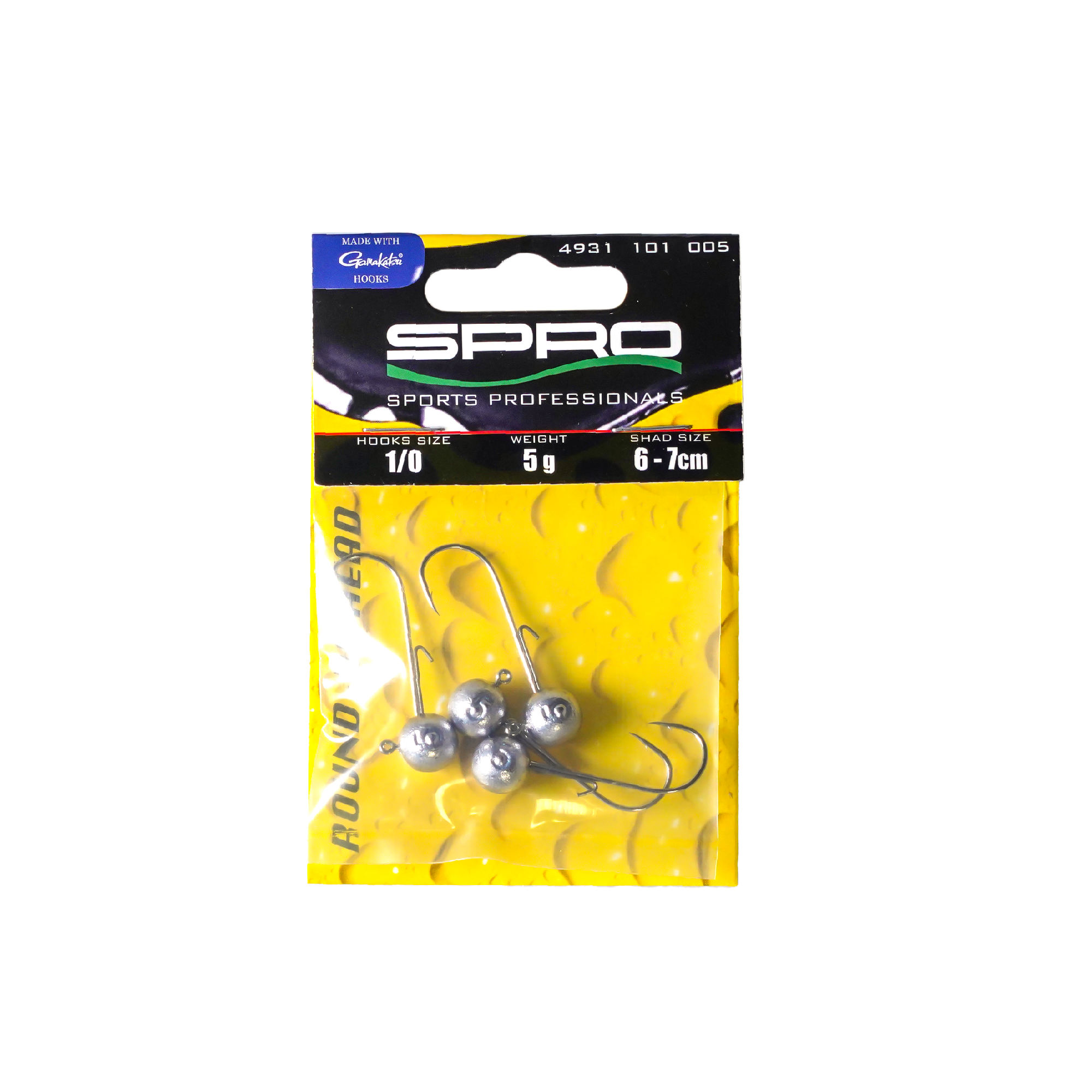 Tête plombée SPRO Round Jighead - Jig 22