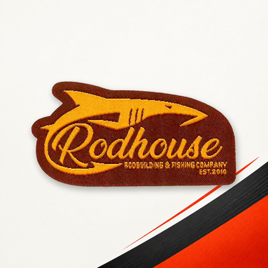 Rodhouse patch to customise your fishing gear