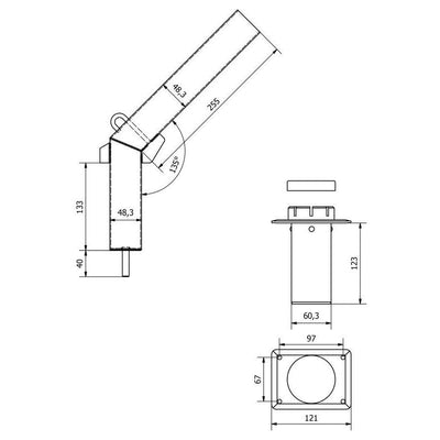 Porte Canne Broumé Seanox