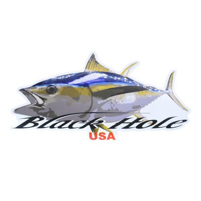 Black Hole 9' Tuna Sticker