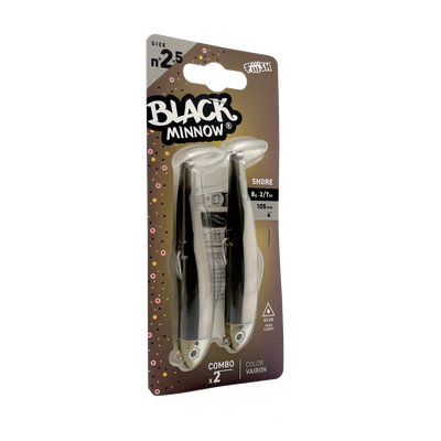 Double Combo Black Minnow 105 Shore 8g