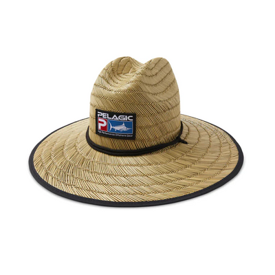 Chapeau de paille Pelagic Baja Straw Hat Deluxe bord large