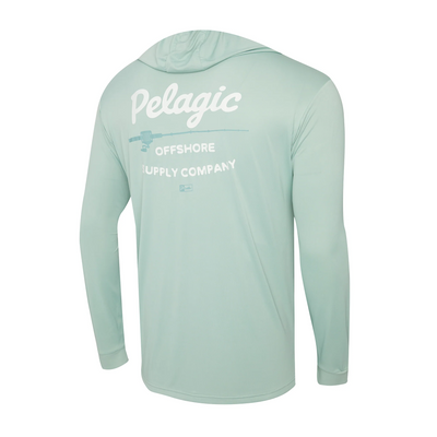Maillot anti-UV à capuche Pelagic Aquatek Hooded Rodney