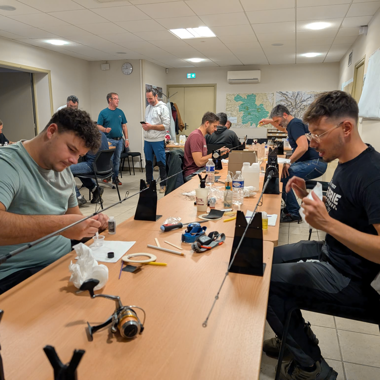 Monter une canne complète - Session groupe