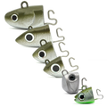 Tête plombée Black Minnow 90