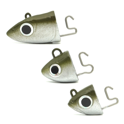 Tête plombée Black Minnow 105
