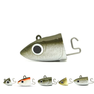 Tête plombée Black Minnow 200