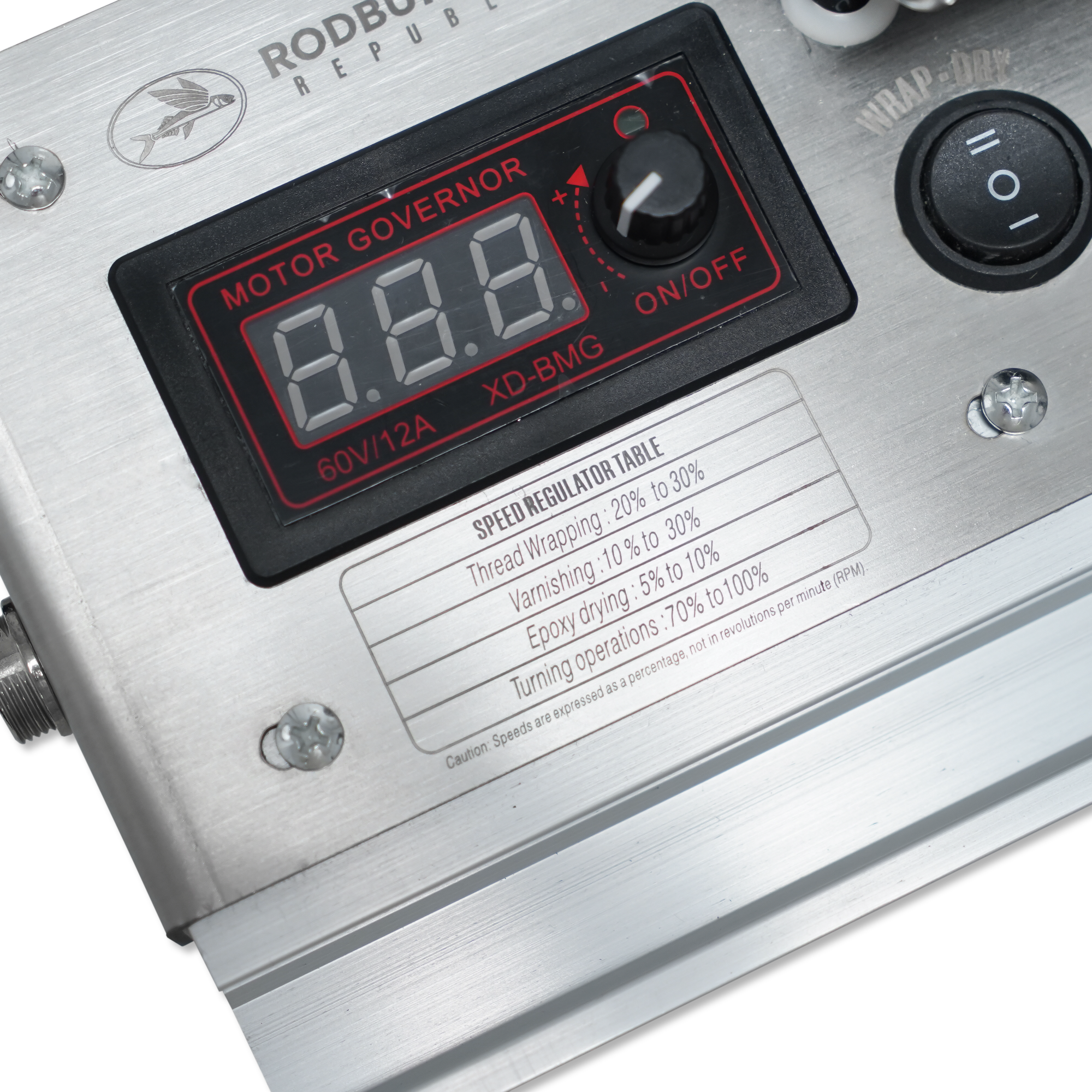 Wrapper machine Rodbuilders' Republic