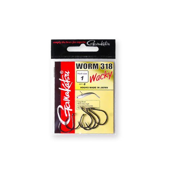Gamakatsu Worm 318 Wacky Hook