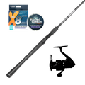 Pack canne + moulinet WKS SJ804-1HM All in one