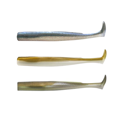 Leurres Souples Crazy Paddle Tail 120 par 3