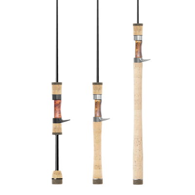 Handle Kit Casting Wood and Cork