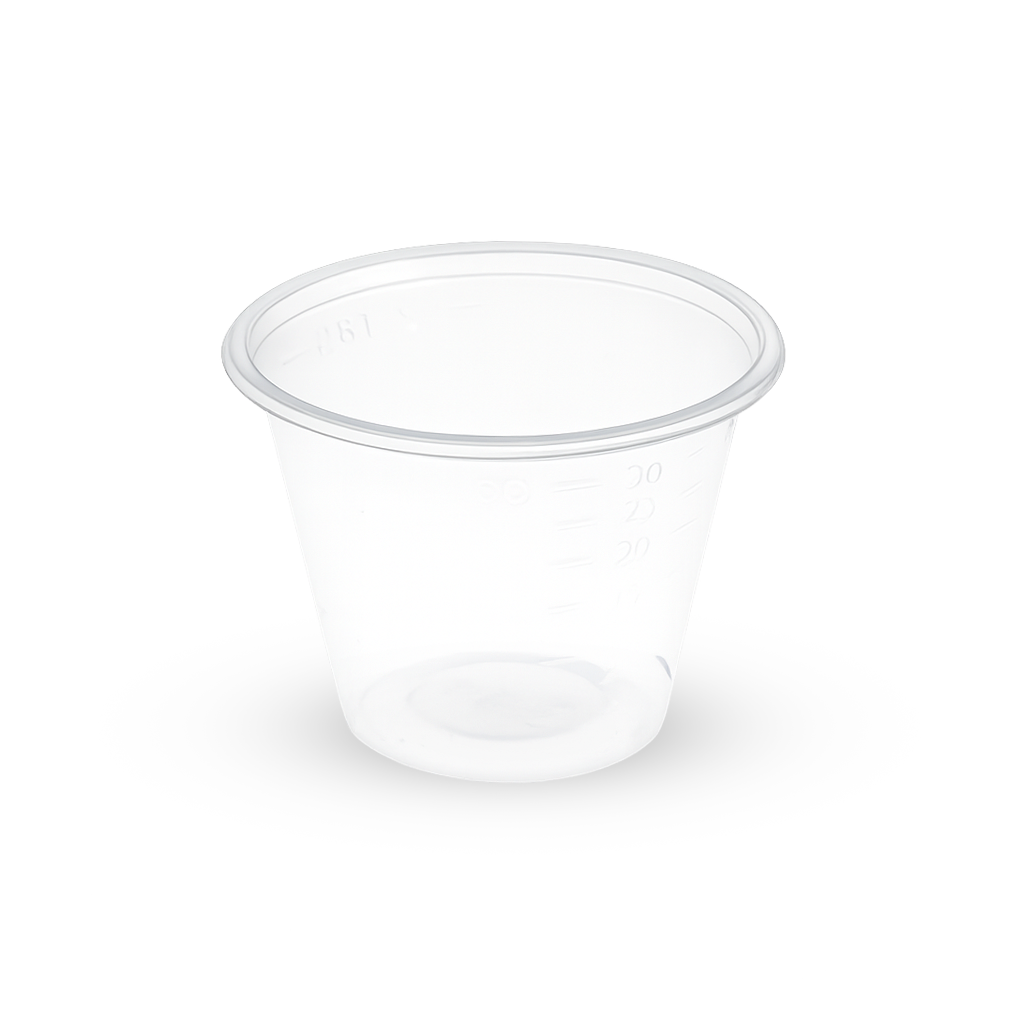 Coupes à mélange en plastique