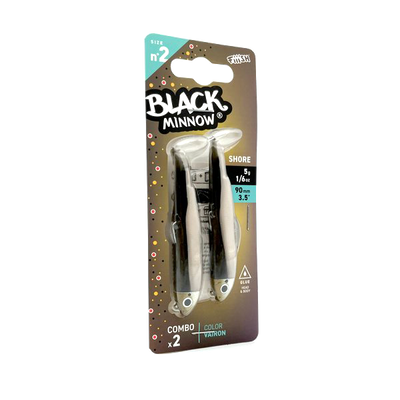 Double Combo Black Minnow 90 Shore 5g