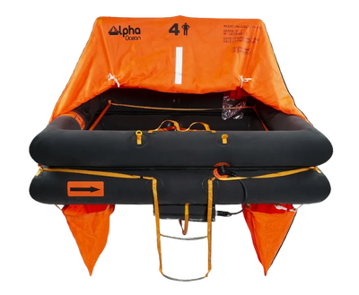 Vermietung Rettungsinsel - Alpha Ocean 4 Plätze